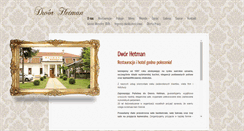 Desktop Screenshot of dworhetman.pl