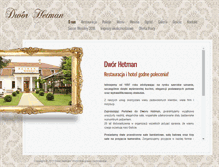 Tablet Screenshot of dworhetman.pl